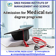 Admission for Medical field degree programs from Coimbatore