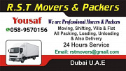 Professional Movers and Packers 058-9570156 Dubai