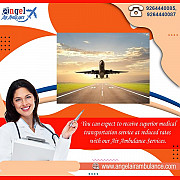 Get Top-Grade Commercial Air and Train Ambulance Service in Ranchi by Angel from Delhi