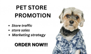 I will promote your pet, pet product, pet store, animal website to real audience from Olympia