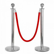 Rope Type Stanchion Queue Barrier Stand (Gold or Silver Color) BY HIPHEN SOLUTIONS from Ibadan