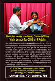 Violin lesson from Dubai