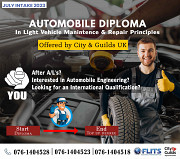 City & Guilds - Level 3 Automobile Diploma in Light Vehicle Maintenance and Repair Principles Colombo