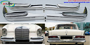 Mercedes W111 W112 Fintail Saloon bumpers (1959 - 1968) San Francisco