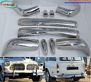 Volvo Amazon Kombi bumper (1962-1969) by stainless steel San Francisco