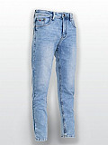Semi Slim Fit Washed Jeans With Five Pockets from Denver
