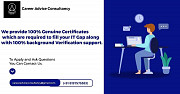 Experience certificate provider india from Bengaluru