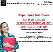 Experience certificate provider india from Bengaluru