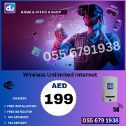Du home internet service from Dubai