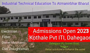 Admissions open for ITI courses NCVT approved. Electrician, Fitter, Disel, Civil Draughtman Nagpur
