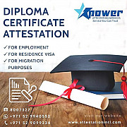 Diploma certificate attestation Dubai