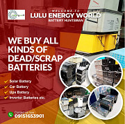 We buy all kinds of Dead/ weak batteries from Abuja