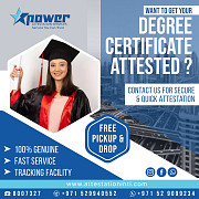 Degree certificate attestation in dubai Dubai