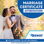Marriage Certificate attestation Abu Dhabi