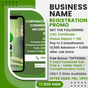 Business Name Registration from Lagos