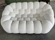 Roche Bobois Bubble Curved 2.5 Seat Sofa from New York City