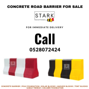 Used concrete barrier for sale -0528072424-Starkgulf Dubai