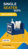 Compact Comfort: Single Person Sofa for Sale – MIAJO San Bruno